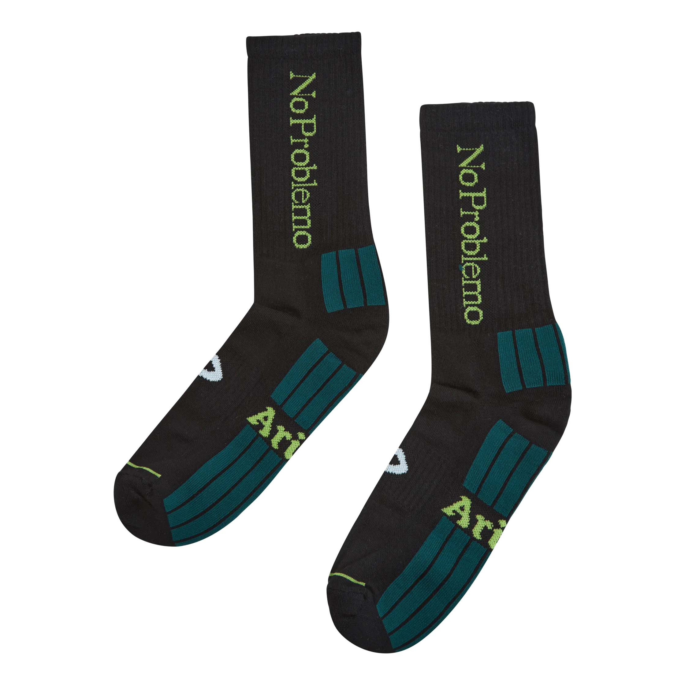 3 Pack No Problemo Socks Multi