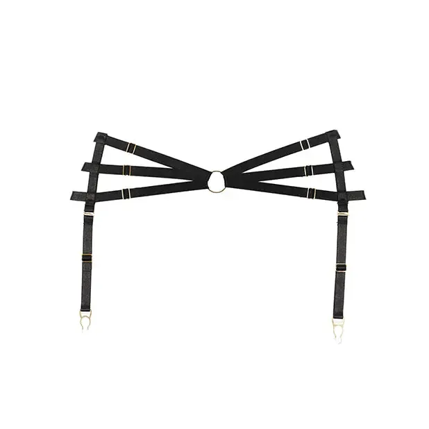 Adore Femme Fatale Waist Harness with Detachable Garters