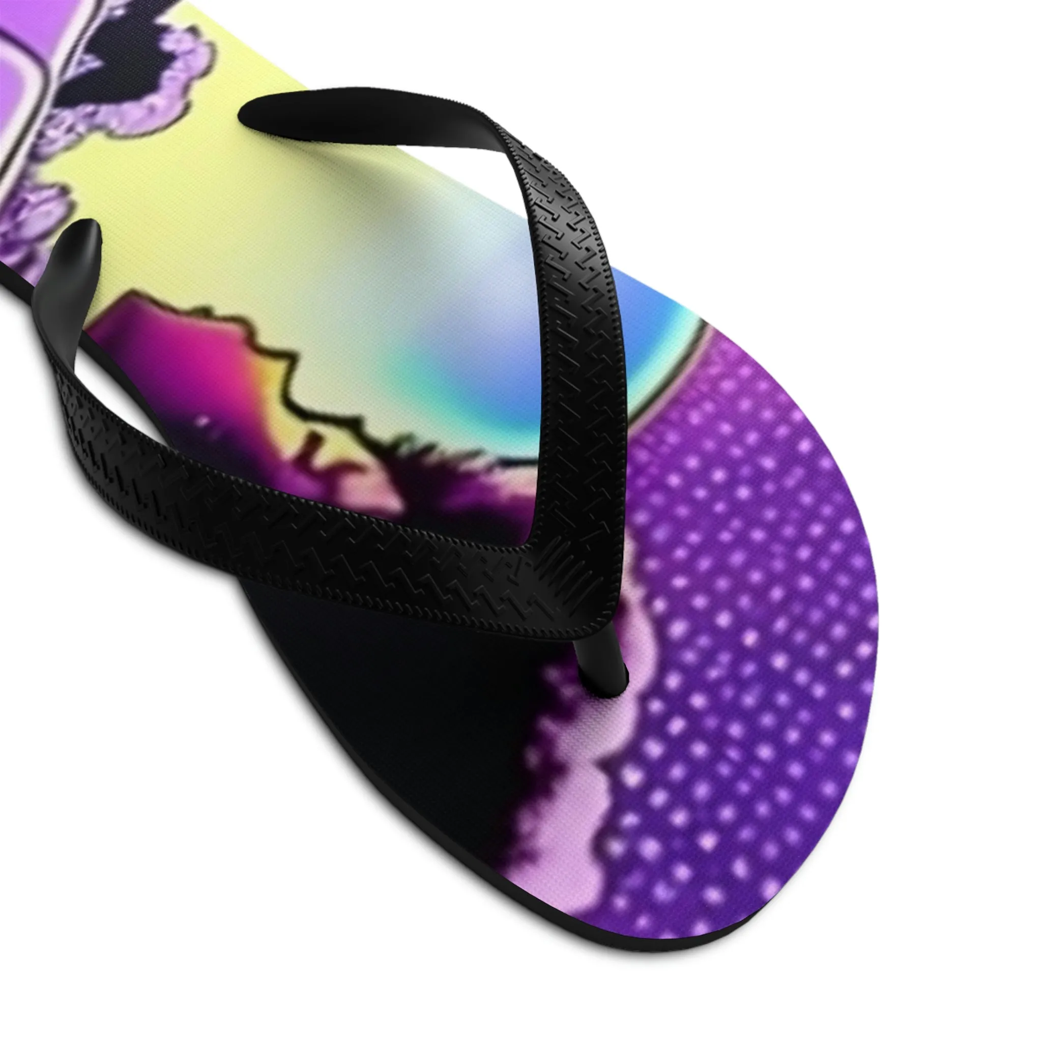 Anime girl Unisex Flip-Flops