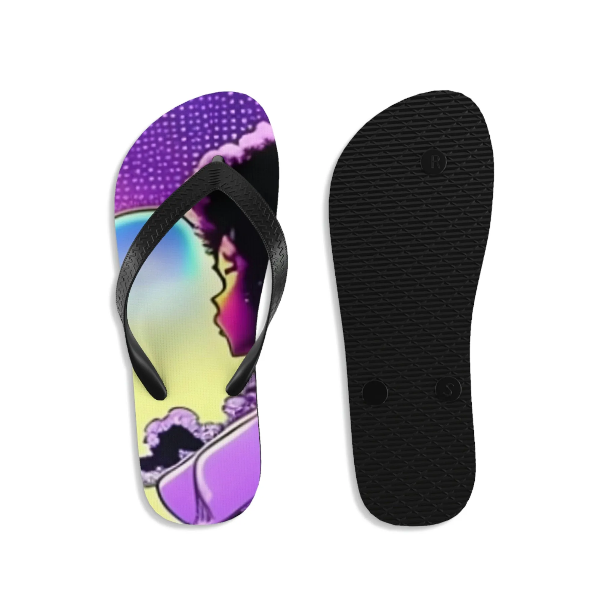 Anime girl Unisex Flip-Flops