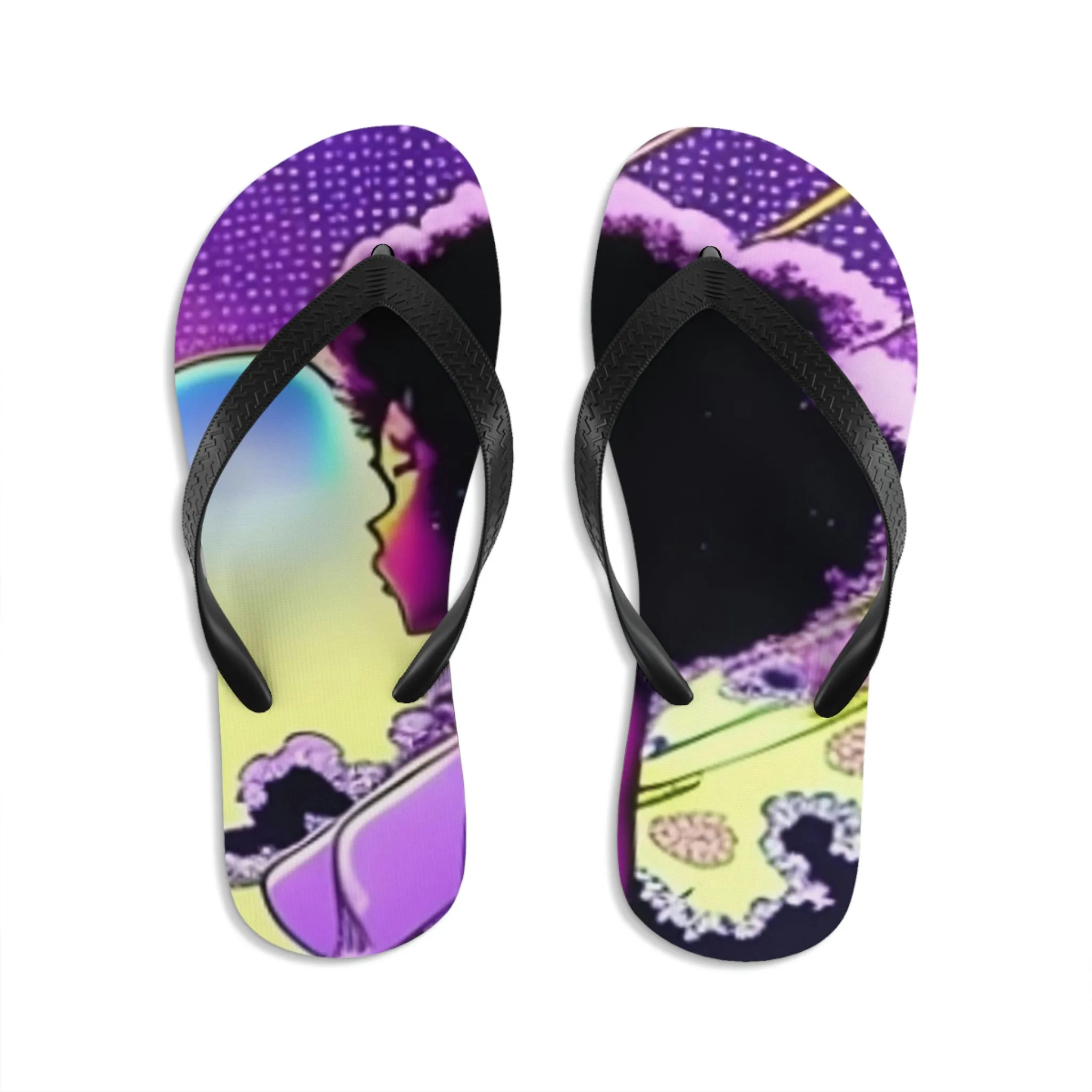 Anime girl Unisex Flip-Flops