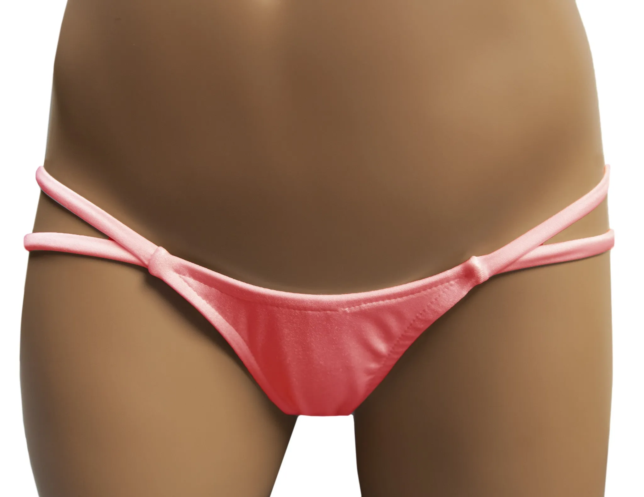 Double Strap Thong with V-Back