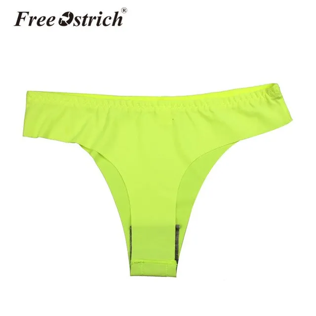 Free Ostrich Invisible Women 2019 Fashion Underwear Thong Cotton Spandex Gas Seamless Crotch Sexy Drop Shipping B1140