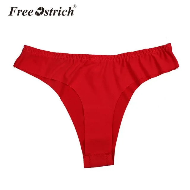 Free Ostrich Invisible Women 2019 Fashion Underwear Thong Cotton Spandex Gas Seamless Crotch Sexy Drop Shipping B1140