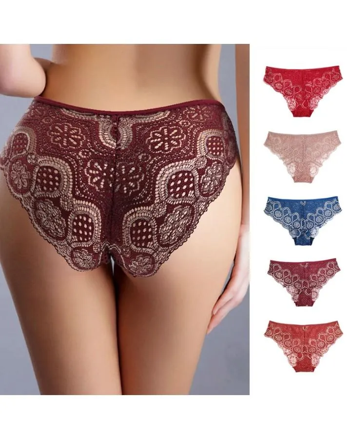 Lace Skinny Low Waist Panties