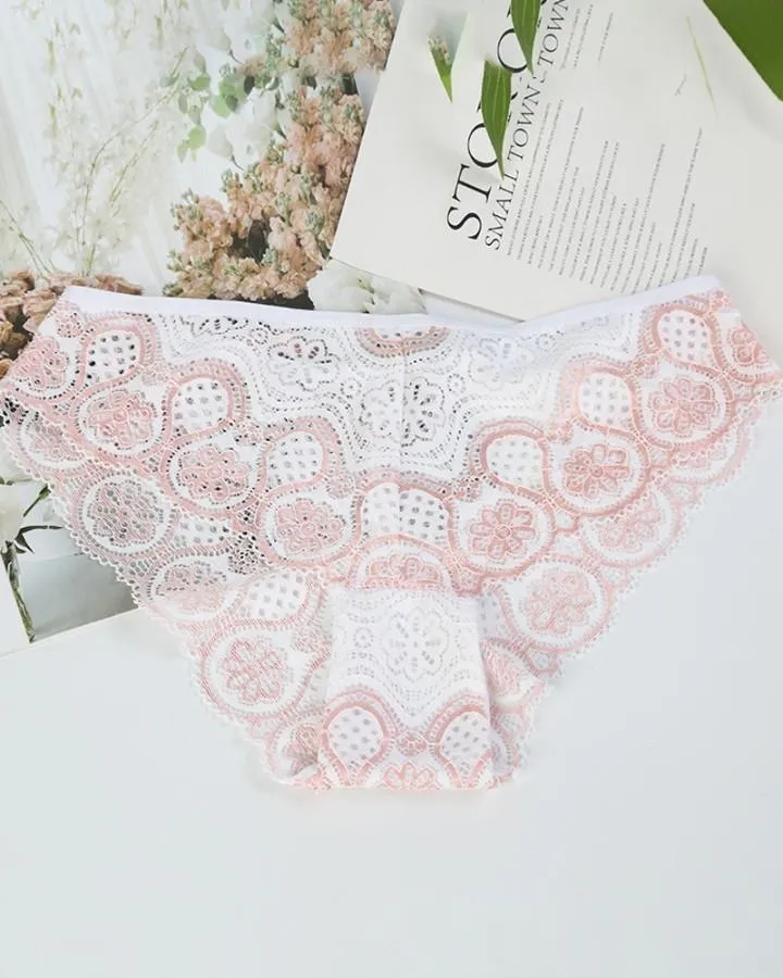 Lace Skinny Low Waist Panties