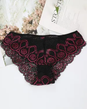 Lace Skinny Low Waist Panties