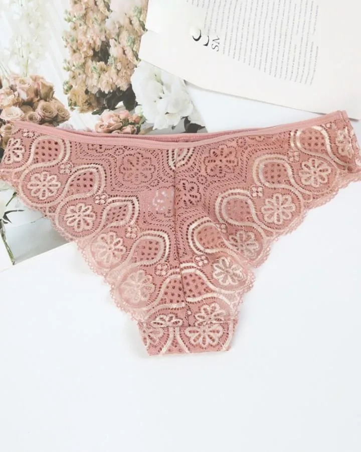 Lace Skinny Low Waist Panties