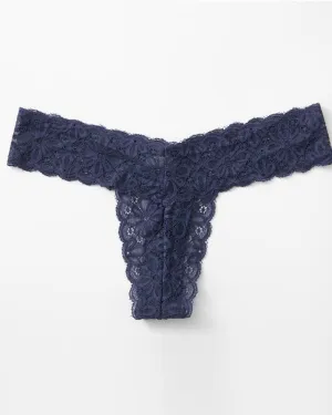 Lace Skinny Low Waist Thong Panties