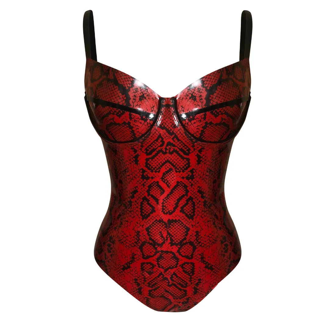 Print Underwire Bodysuit