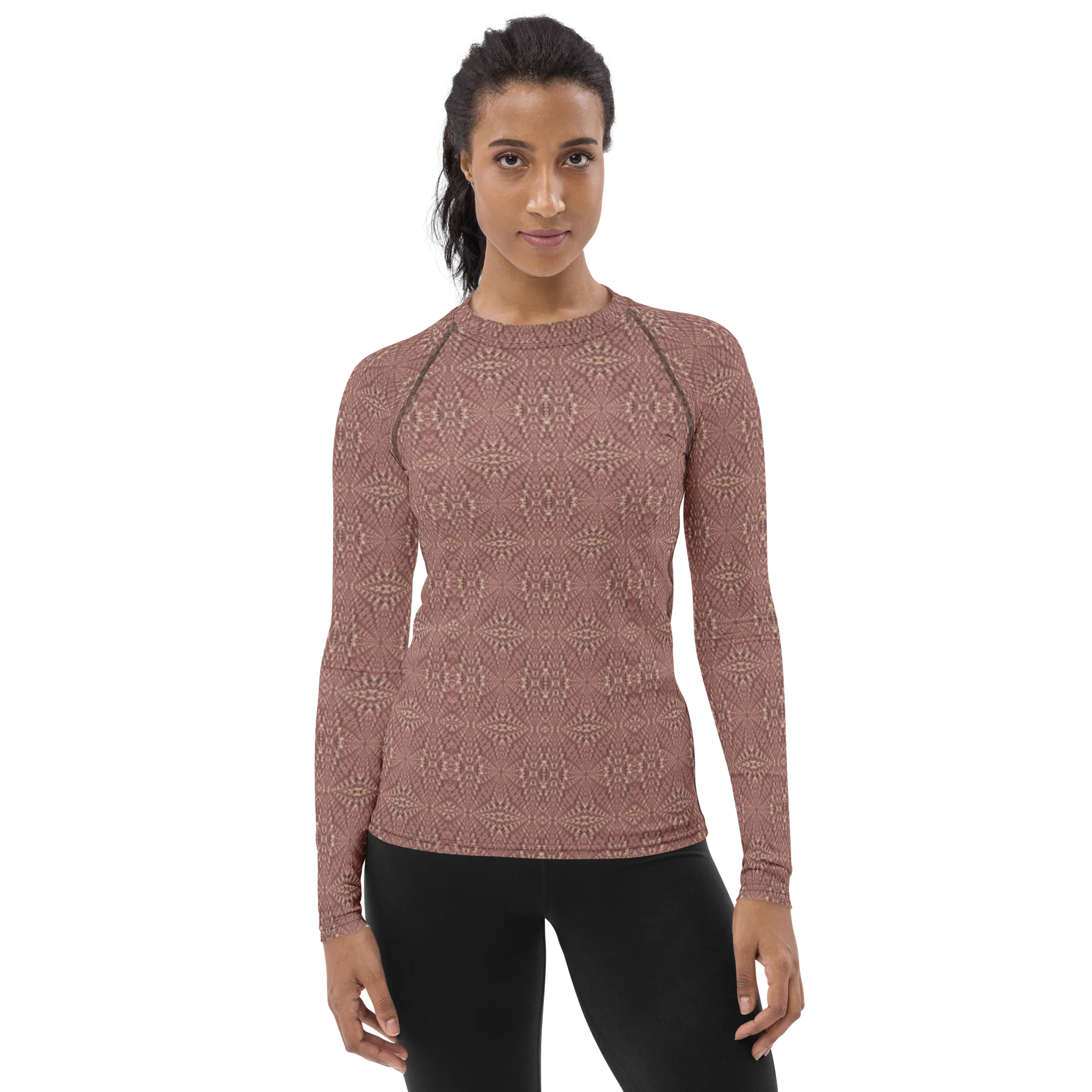 Recursia Fabrique Unknown II Women's Rash Guard In Pink