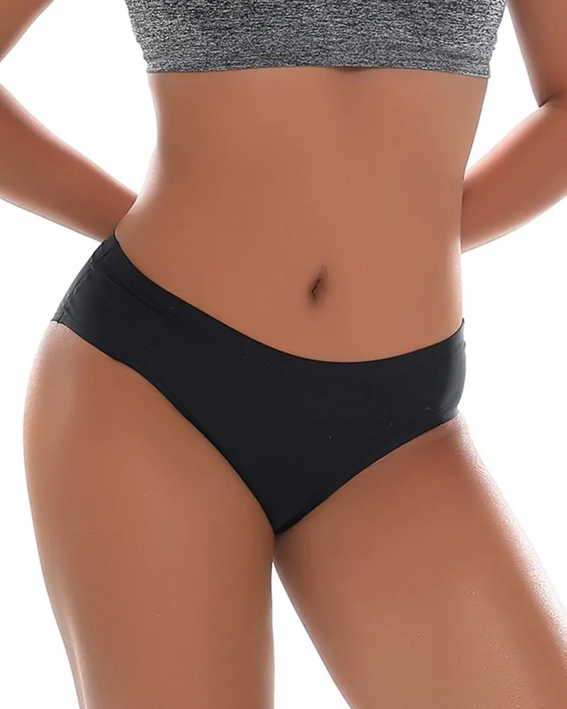 Skinny Low Waist Ice Seamless Panties