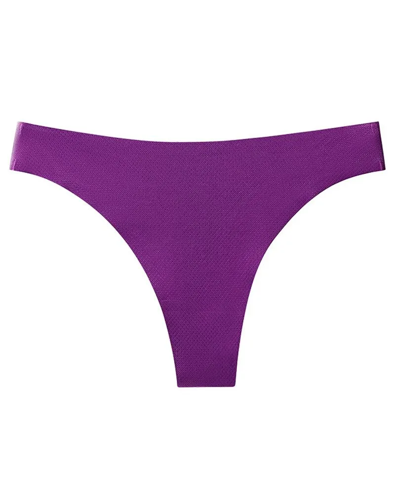 Skinny Low Waist Ice Seamless Panties