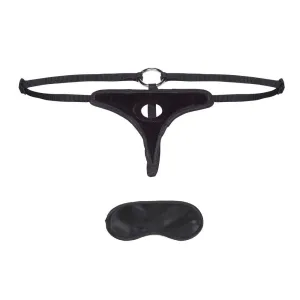 Velvet Bikini Strap-on Harness Set